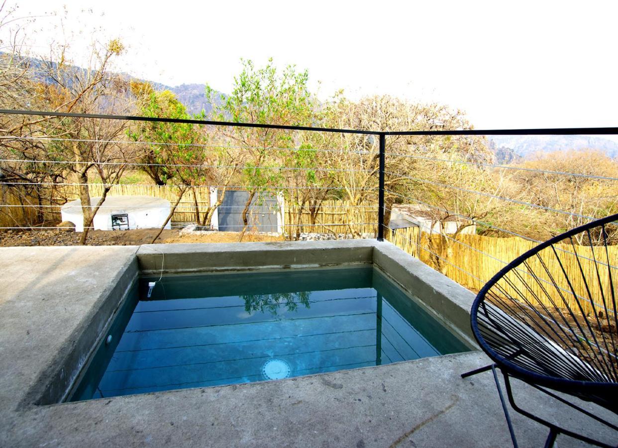 Piedra De Cobre Aparthotel Tepoztlán Exteriör bild