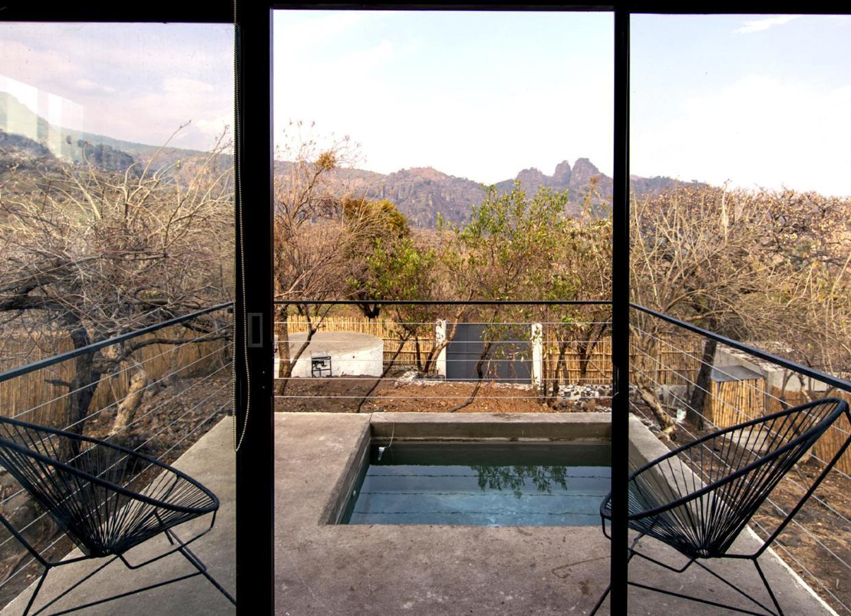 Piedra De Cobre Aparthotel Tepoztlán Exteriör bild